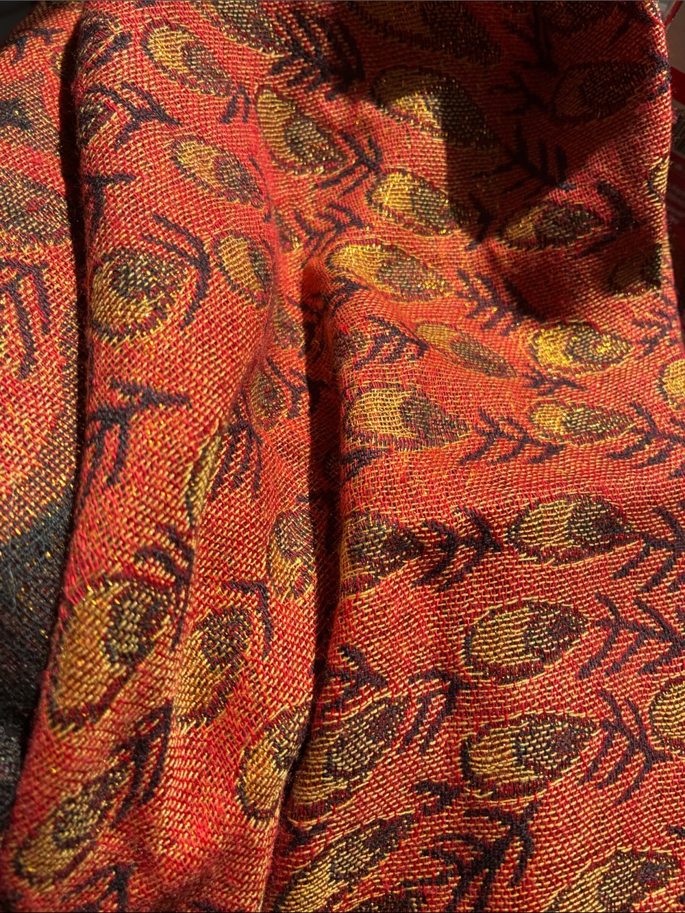 REVERSIBLE SILK BLEND PASHMINA - Picture 11 of 11